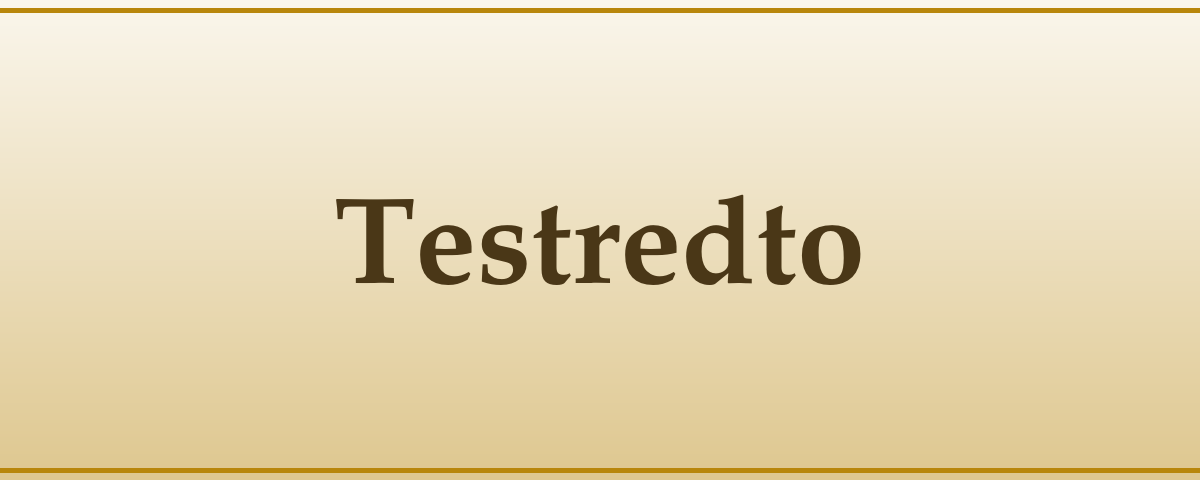 Testredto