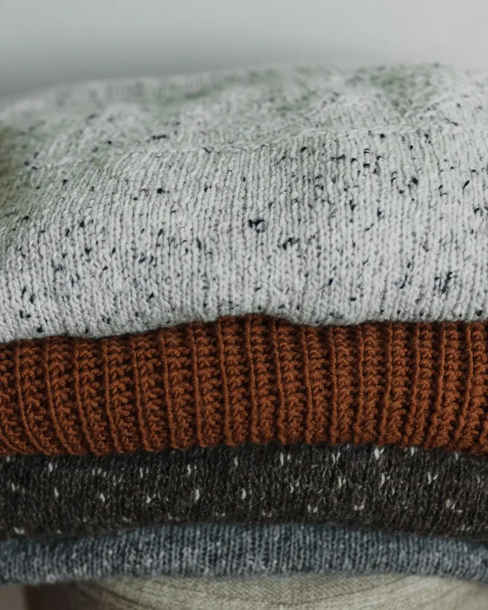 Cabled Wool Scarf